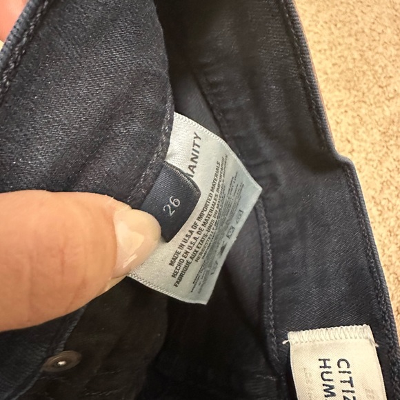 BNWOT Citizens of Humanity Rocket Ankle Mid Rise Skinny (Ultra Marine) - Picture 6 of 7